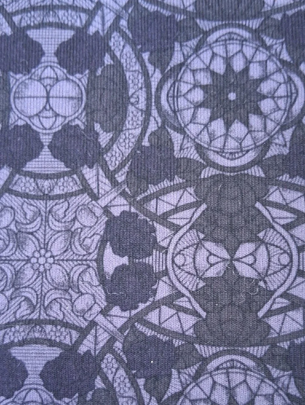 lululemon athletica Charcoal‎ Patterned Racerback Tank